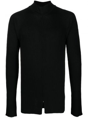 Вълнен пуловер Julius черно