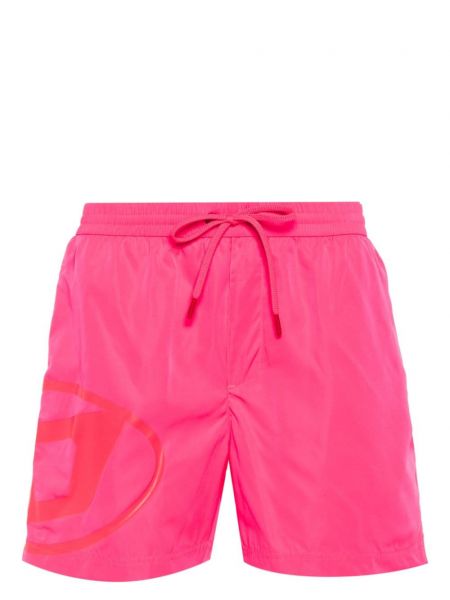 Pantaloni scurți Diesel roz