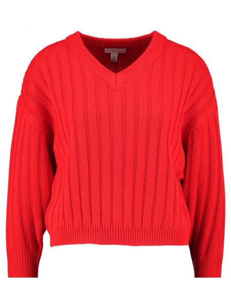 Sweter Topshop Petite czerwony