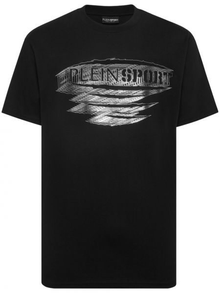 Pamučna sportska majica s printom Plein Sport