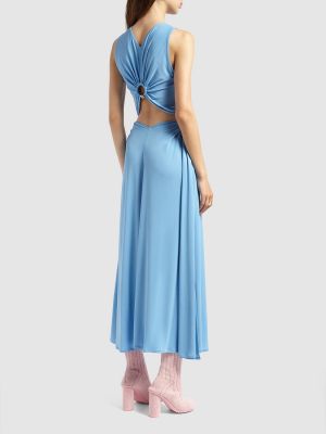 Μάξι φόρεμα από βισκόζη Bottega Veneta