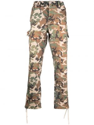 Pantaloni cargo con stampa camouflage Purple Brand