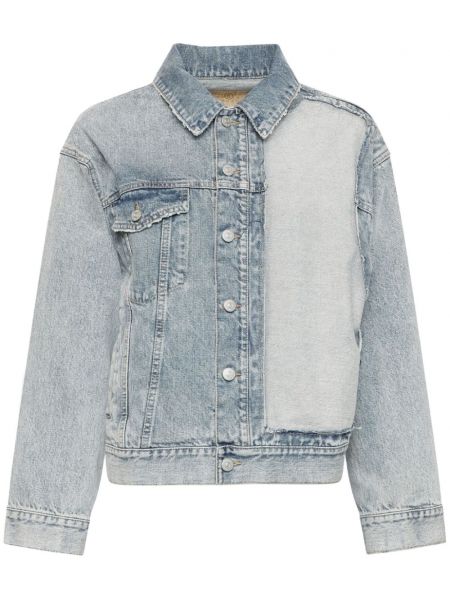 Denimjakke Mm6 Maison Margiela blå