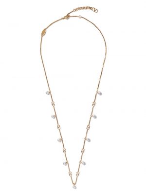 Ogrlica z perlami Valentino Garavani zlata