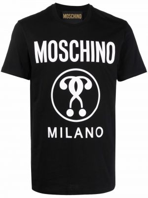 T-shirt Moschino svart