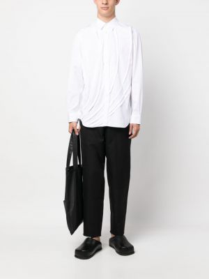 Rovné kalhoty Comme Des Garçons Shirt černé