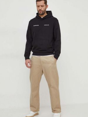 Pamučna hoodie s kapuljačom Calvin Klein Jeans
