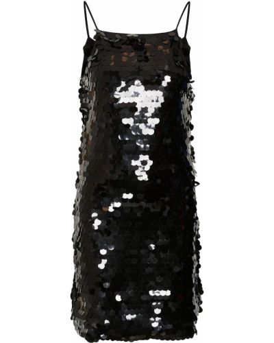 Koktejl obleka Vero Moda črna