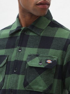Рубашка с длинным рукавом Dickies зеленая