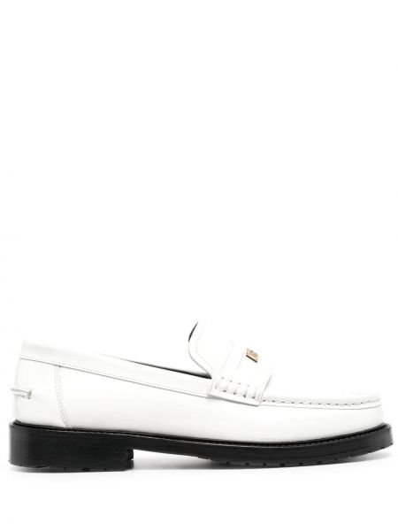 Loafers Moschino hvit