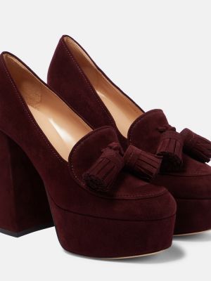 Platform ruskind pumps Gianvito Rossi lilla