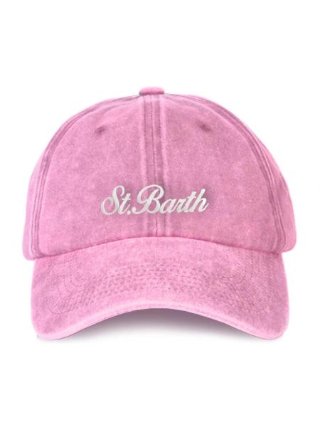 Różowa czapka z daszkiem Mc2 Saint Barth