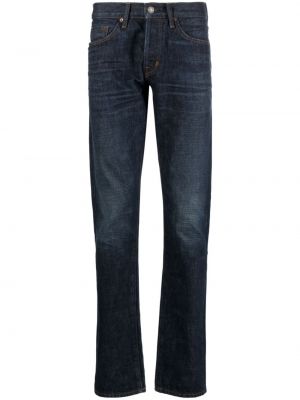 Skinny fit džínsy Tom Ford modrá