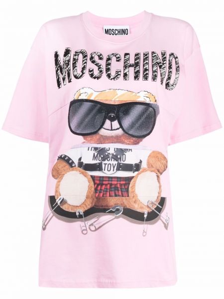 Camiseta Moschino rosa