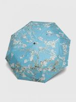 Kék női esernyők