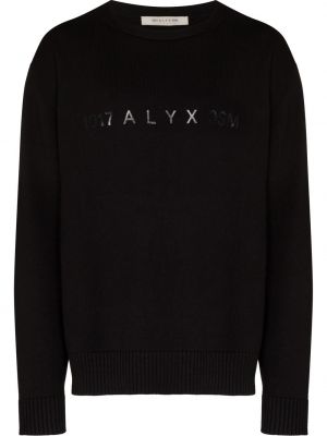 Sweatshirt mit print 1017 Alyx 9sm schwarz