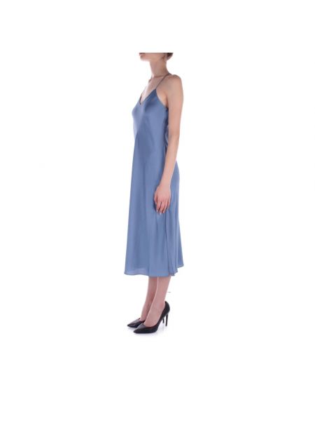 Sukienka midi Ralph Lauren niebieska