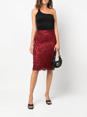 Krajkové pouzdrová sukně Dolce & Gabbana Pre-owned