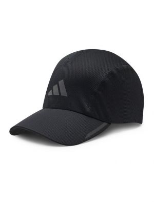Καπέλο από διχτυωτό Adidas μαύρο