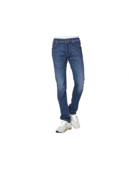 Klassische straight jeans Jacob Cohën blau