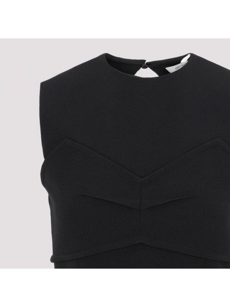 Mini vestido bootcut Sportmax negro