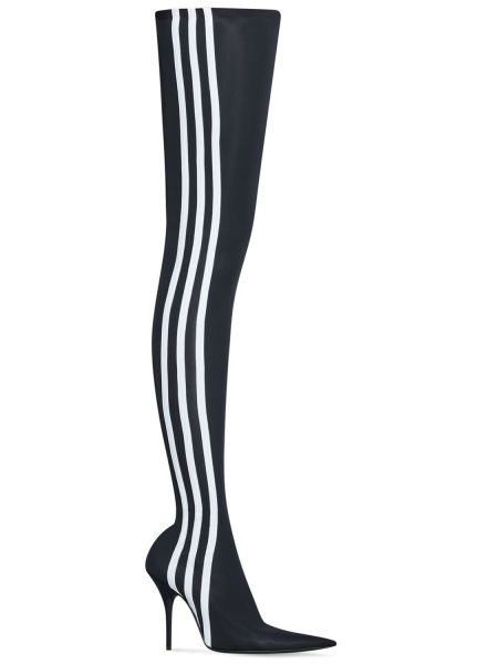 Overknee-stiefel Balenciaga schwarz