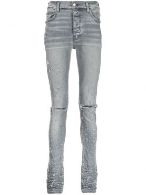 Nødlidende skinny jeans Amiri blå