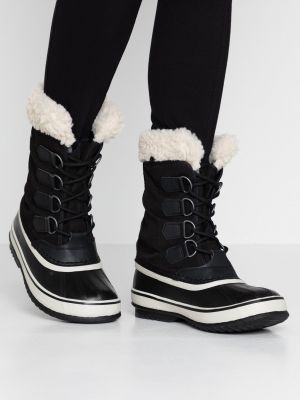 Черные зимние ботинки Sorel