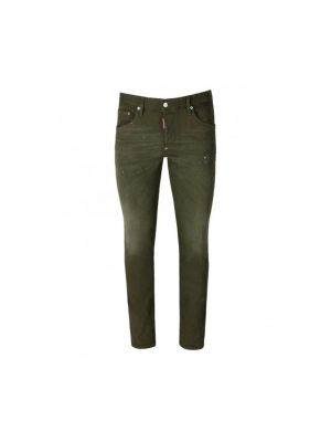 Skinny jeans Dsquared2 grün