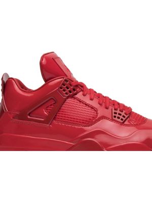 Лаковые кожаные кроссовки Air Jordan красные
