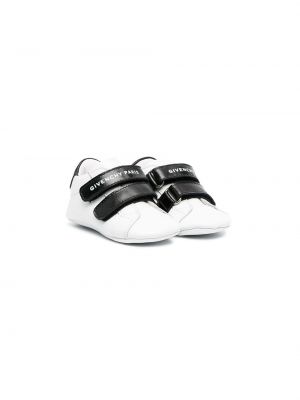 Lær sneakers for jenter Givenchy Kids hvit