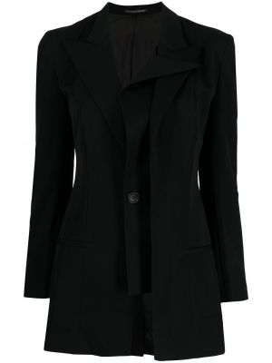 Lang blazer Yohji Yamamoto svart