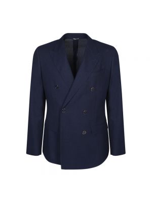 Blazer di lana Dolce & Gabbana blu
