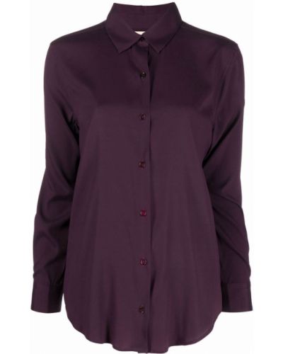 Šilkinė marškiniai Paula violetinė