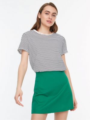 Mini sukně Trendyol zelené