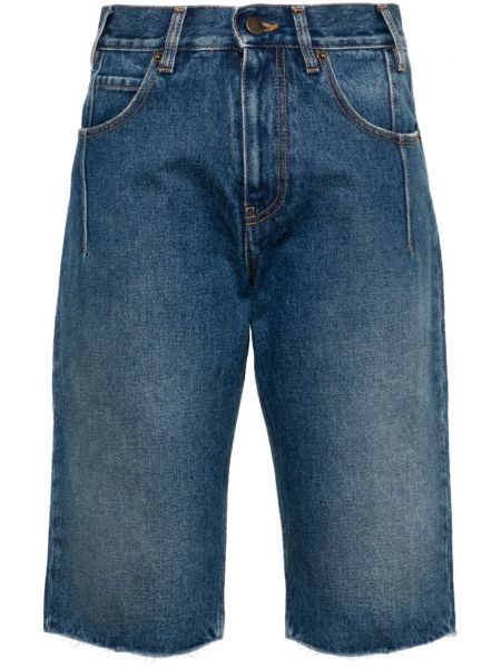 Shorts en jean taille haute Darkpark bleu