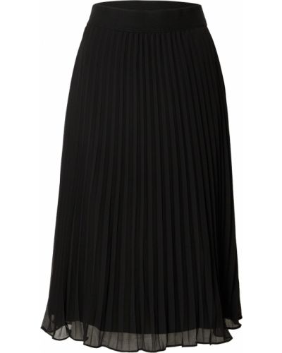 Jupe mi-longue plissé Dkny noir