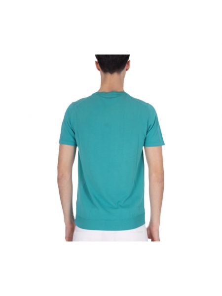Camiseta de algodón Daniele Fiesoli azul