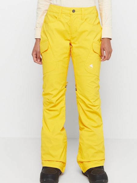 Spodnie Burton żółte