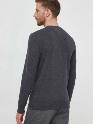 Бавовняний светр Tommy Hilfiger сірий