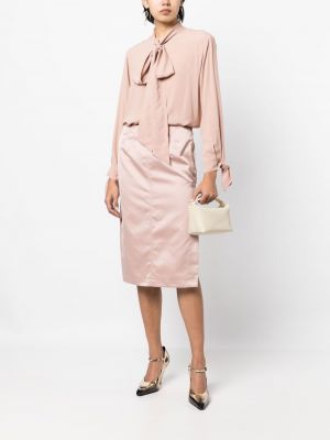 Sukně s nízkým pasem Nº21 růžové