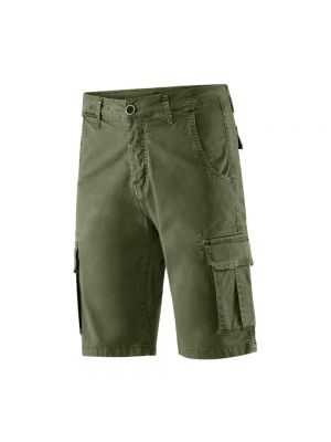 Pantalones cortos cargo de algodón de camuflaje Bomboogie