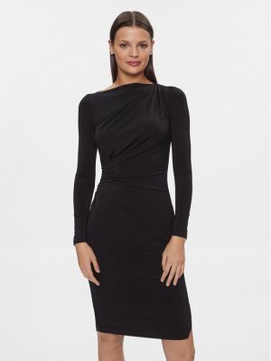 Κοκτέιλ φόρεμα Marciano Guess μαύρο