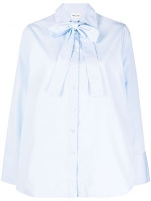 Camicia con fiocco P.a.r.o.s.h. blu
