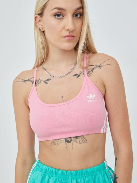 Melltartó Adidas Originals rózsaszín