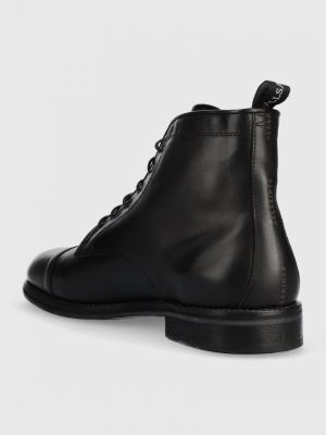 Pantofi din piele Allsaints negru