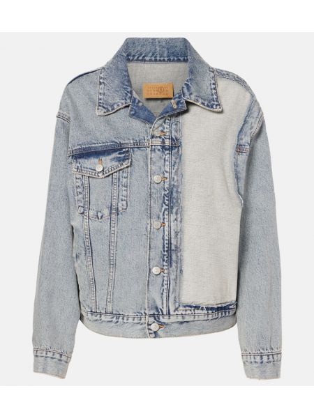 Jeansjacka Mm6 Maison Margiela blå