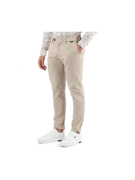 Pantalones chinos slim fit de algodón Antony Morato beige