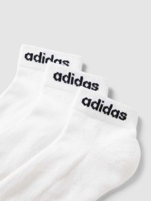 Skarpety z nadrukiem Adidas Originals białe