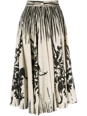 Midi φούστα με σχέδιο Lily Montez Vintage
